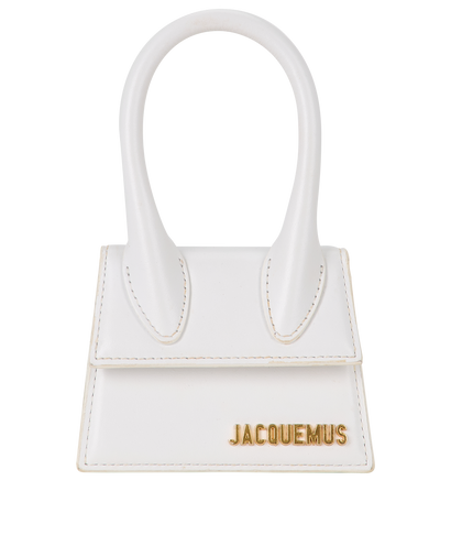 Mini Chiquito, £160, Handbags, White, Leather, Front view
